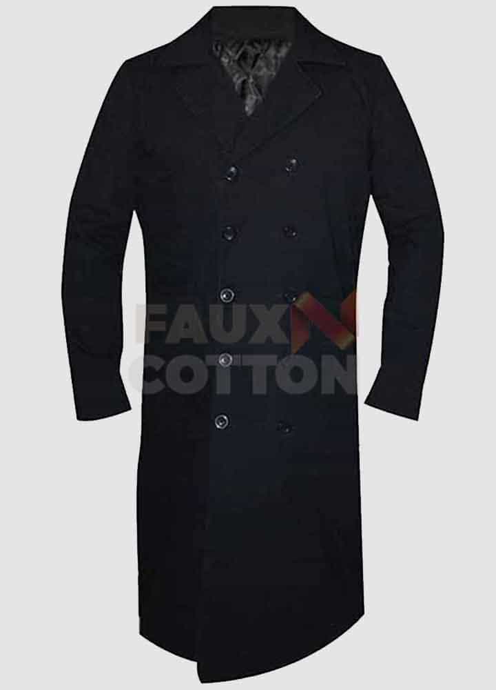 The World's End Simon Pegg Black Trench Coat